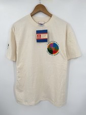 Vintage 1996 Atlanta Centennial Olympic Games T-Shirt Large White Single Stitch picture