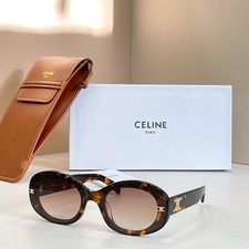Celine Sunglasses Triomphe Oval Frame CL40194U CL40312 Size 62-19-145 picture