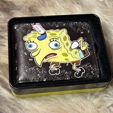 NIB Buckle-Down Men's Bi-fold Wallet - Nickelodeon's Spongebob SquarePants picture