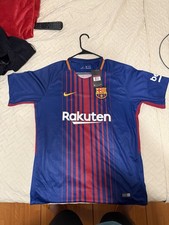 Nike Rare 2017/18 BARCELONA A.INIESTA *INFINITY* #8 HOME Jersey Size XXL picture