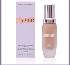 La Mer Skincolor Soft Fluid Long Wear Foundation SPF 20 100 Porcelain 1oz picture