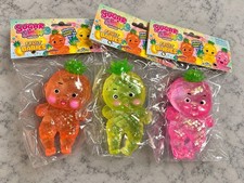 Sugar Swaps Fruit Babies PINEAPPLE Squishy Set of 3 NEW RELEASE HTF [COPY] picture