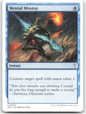Mental Misstep (White Border) 30 MB2 Mystery Booster 2 Magic MTG NM picture