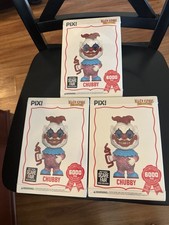 Bundle of 3 Thrilljoy Chubby Killer Klowns From Outer Space - Hot Topic - Sealed picture