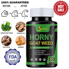 3X STRENGTH Horny Goat Weed Extract W/ Maca Root Powder,L-Arginine,Saw Palmetto picture