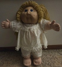 Vintage 1984 Cabbage Patch Kid Made In Hong Kong, In Coleco Outfit, GUC picture