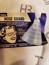NEW Vtg. Foster Grant Nose Guard for Glasses. Nose Sun Protection. picture