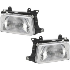 Headlight Assembly Set For 1993-1998 Toyota T100 Left Right Halogen With Bulb picture