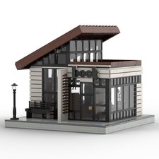 Modular Bookshop Building Kits 2060PCS Detailed Street Collection Model MOC picture