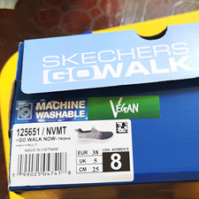 SKECHERS GOwalk Now Trisha Slip-On Sneaker Vegan Machine Washable 125651 picture