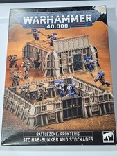 STC Hab-Bunker and Stockades Terrain Battlezone Fronteris Warhammer 40K NIB picture