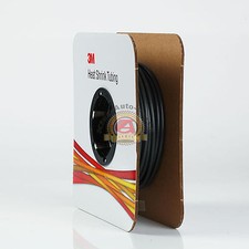 3M(TM) FP30118 1/8x100' Heat Shrink Thin-Wall Tubing Black picture