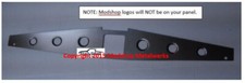 1967-69 Chevy Camaro Radiator Filler Panel with Round Dimple Die holes- Aluminum picture