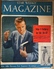 The Star Weekly Magazine - Billy Graham June 1958 picture