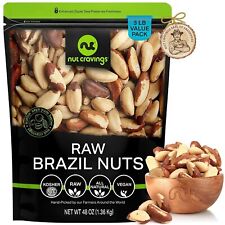 Raw Brazil Nuts, No Shell, Whole, Superior to Organic, All Natural Vegan Kosher picture