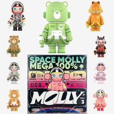 POP MART 100% Mega Space Molly Series 3 Blind Box Confirmed Figure Toy Doll picture