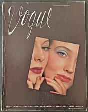 Vogue Magazine April 1 1939 Paris Collections Curie Astaire Brides More picture