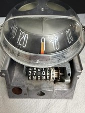 VINTAGE 1957 SPEEDOMETER 54370-FFA-17255-J Sept 57' speed 0-120 picture