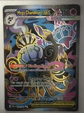 Mega Chandelure ex 099/084 Me05: Pitch Black Holo picture