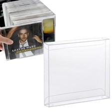 25PC Clear Protective Box Protector Sleeve Case (Read)For Music CD Jewel Case picture