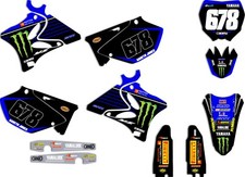 2006-2014 Yamaha YZ 125 250 Hutten Metaal Yamaha Race Team Graphics Kit & Plates picture