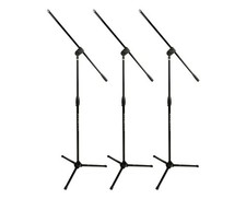 Ultimate Support MC-40B 3-Pack Pro Microphone Boom Tripod Mic Stand PROAUDIOSTAR picture