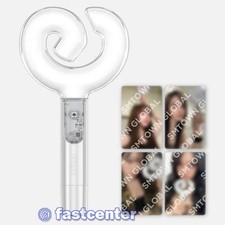 [🚀Ship From US🚀] aespa OFFICIAL LIGHTSTICK VER. 2 with OFFICIAL 4 PHOTO CARDS picture