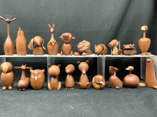 Senshukai Royal Pets Set of 20 types Wooden Animals Goods Wooden Toys from Japan picture
