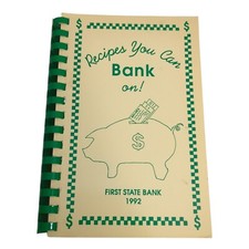 VTG 1992 Regional Cookbook Munford Covington TN First State Bank Recipes Spiral picture