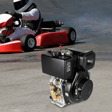 186FA 4 Stroke 10HP Diesel Engine Motor OHV Single Cylinder 25mm Shaft 418CC picture