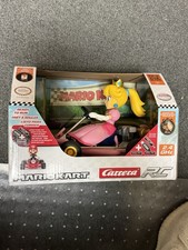 Carrera RC Mario Kart Pipe Car Princess Peach 1:18 Scale Figure Galaxy  picture