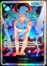 Yamato OP16-098 SR ONE PIECE Tcg Card Game NM BLACK picture
