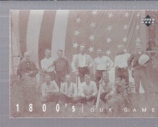 1994 Upper Deck: The American Epic Baseball Cards picture