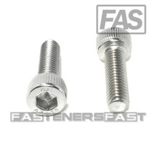 (50) M5-0.8 x 16 Stainless Steel Socket Head Socket Cap Screws DIN912 M5x0.8x16 picture