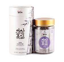 INSAN Korean Bamboo Salt 9X Roasted Purple Premium Mineral Salt Crystal 240g picture