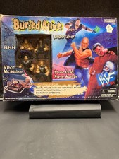 1999 Jakks WWF Buried Alive Playset Undertaker Stone Cold HHH Vince Boxed RARE picture