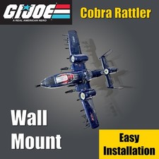 GI Joe Wall Mount For Cobra Rattler (1984, 2008) or 1988 Tiger Rat picture