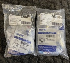 🔌 Belden AX101326 KeyConnect Jack Cat6+/RJ45 Module Keystone Blue QTY:20 picture