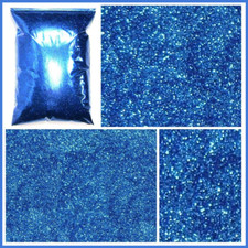 2lb Bright Royal Blue Metal Flake Paint Additive - .004