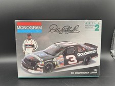 Sealed Vintage Monogram #3 Dale Earnhardt Goodwrench Chevy Lumina 1/24 Model Kit picture
