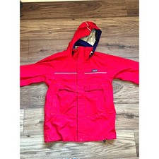 Vintage Patagonia Womens XS Red Gore Tex 3 Layer Rain Jacket Shell Anorak 90s picture