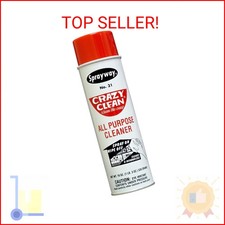 PLZ AEROSCIENCE Sprayway SW031 Crazy Clean Cleaner, 19 oz, Gray picture