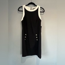 Karl Lagerfeld Black and White Mini Dress picture