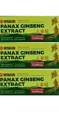 Red PANAX Ginseng Extract 12 years old Roots 8000 Mg Premium 3 Box (90 Bottles) picture