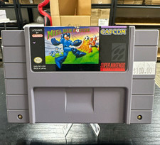 Capcom Mega Man Soccer SNES Cartridge NTSC-U/C (US/CA) Sports Soccer picture