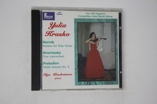 Yulia Krasko Bartok Stravinsky Prokofiev Violin Works CD Russian Disc picture