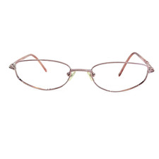 Nine West 326 0W52 Pink Oval Eyeglasses Frames 49[]17 130 mm picture
