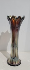 Vintage Fenton Carnival Glass Vase 10