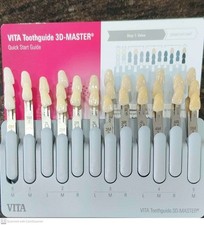 THE ORIGINAL VITA 3D MASTER AUTHENTIC TOOTH SHADEGUIDE with Dental BLEACH SHADES picture
