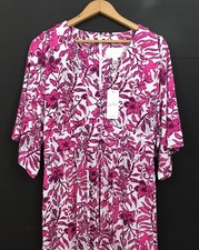 NWT Lilly Pulitzer Roselle Maxi Dress Elderflower Blossom Pink Floral Size 16 picture